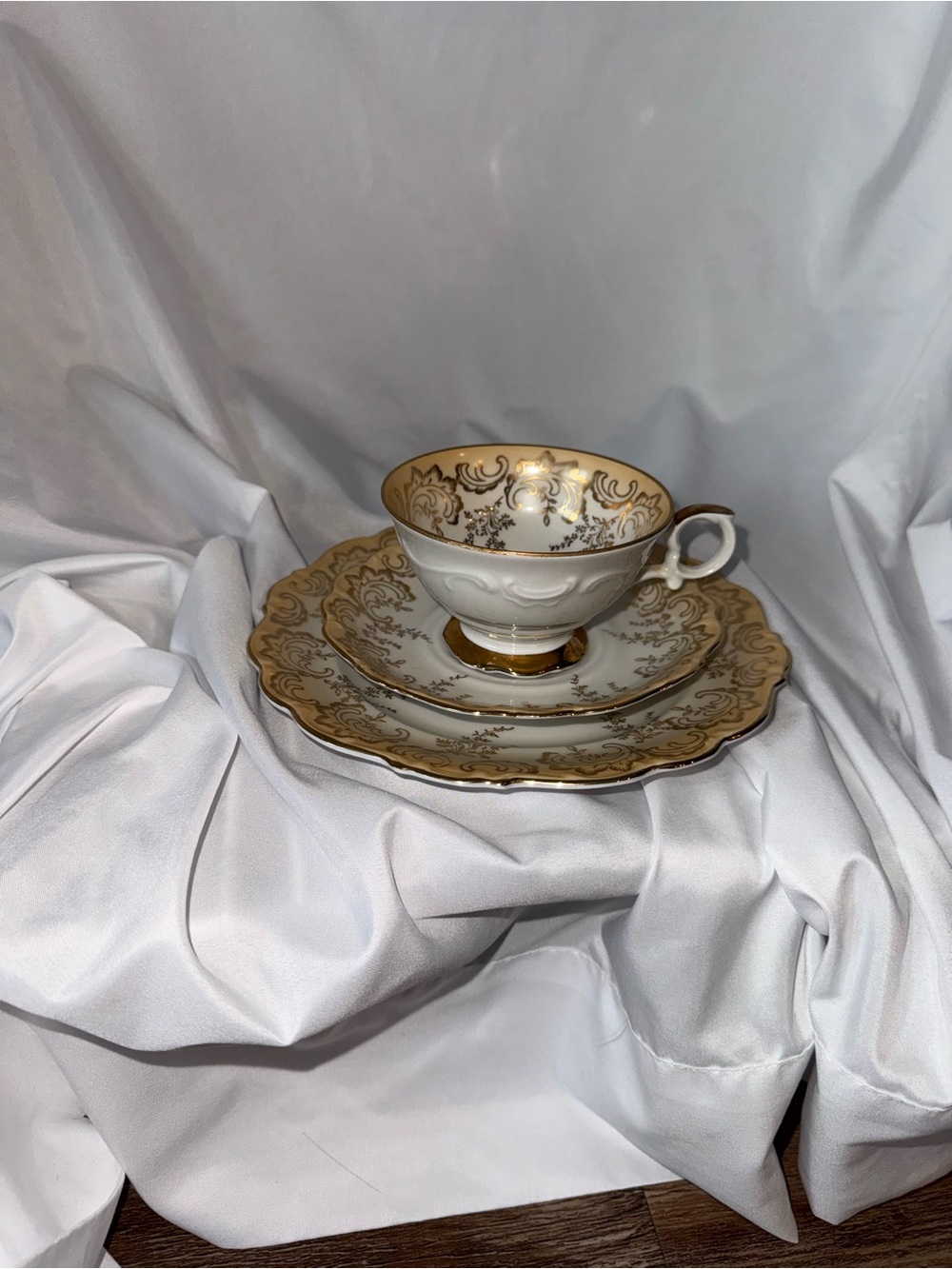Bavaria Eberthal Porcelain 3pc set